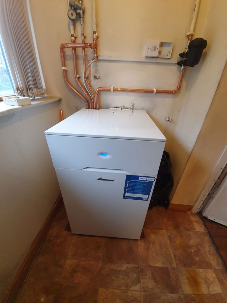 Worcester Bosch oil boiler replacement